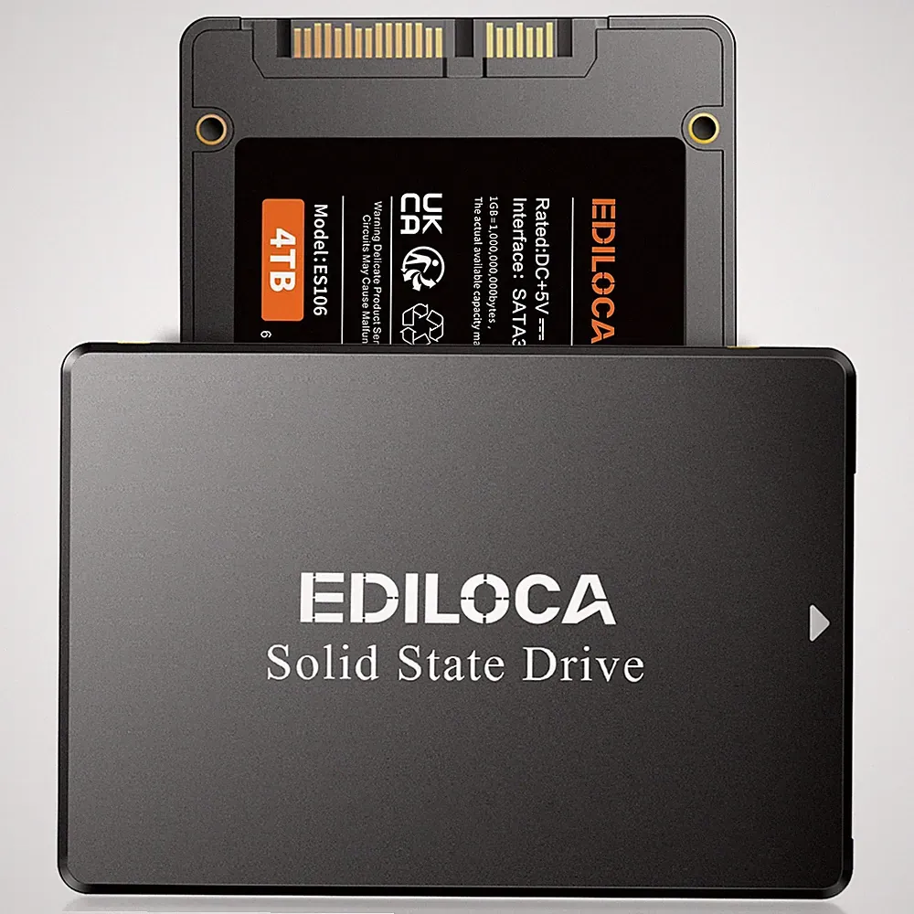 Ediloca 2.5'' SATA SSD 1TB 2TB 4TB 512GB 6Gb/s TLC Internal SSD Hard Drive Lot