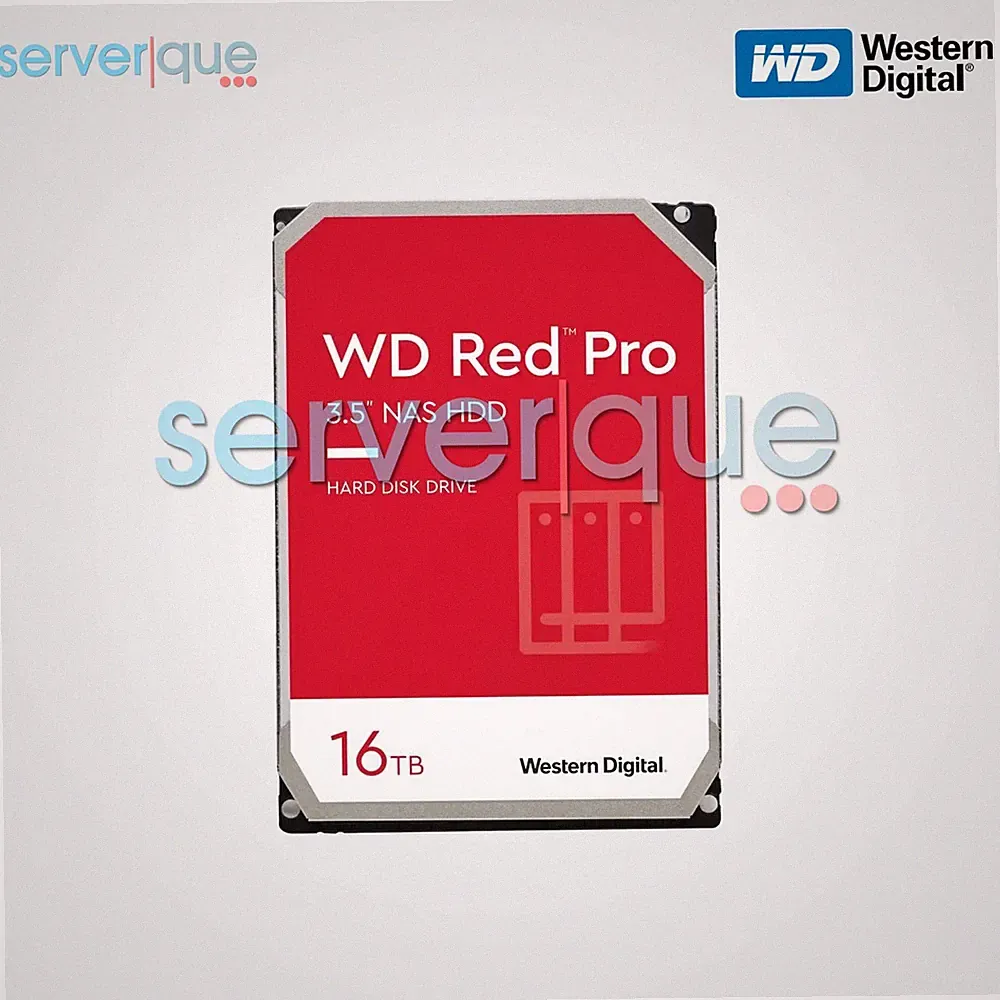 WD161KFGX Western Digital Red Pro 16TB SATA 7.2K 6Gb/s 3.5" Internal Hard Drive